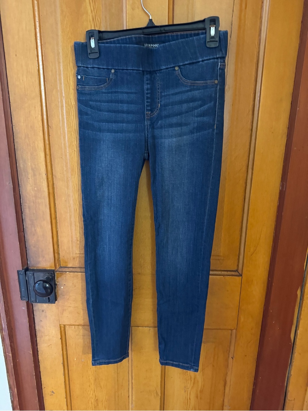Liverpool Women's Skinny Jeans in Dark Indigo Blue